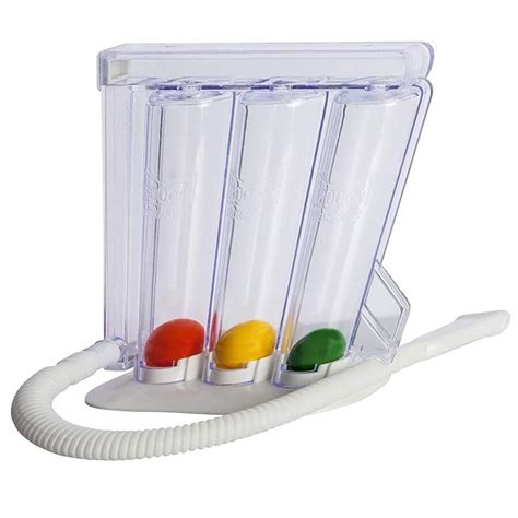 Doctist 3 Ball Lung Exerciser Respiratory Spirometer For Breathing