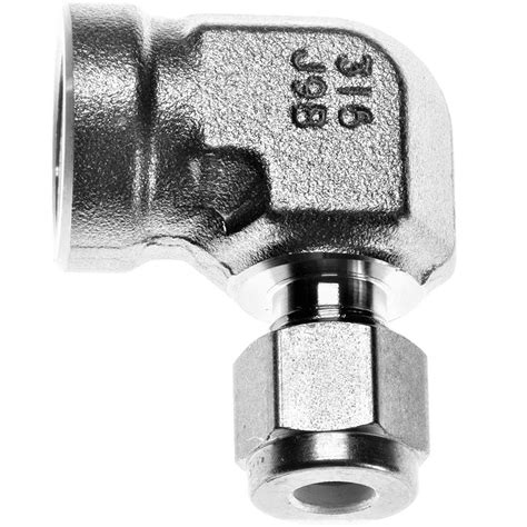 Ideal Vacuum Swagelok Ss Tube Fitting Npt Elbow In