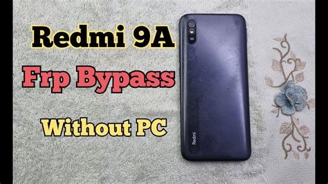 Redmi A Frp Bypass Without Pc Youtube