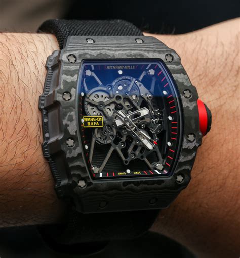 Richard Mille RM 35 01 Rafael Nadal NTPT Carbon Watch Hands On Page 2