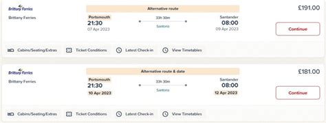 Ferry To Santander Santander Ferries Costs FerryGoGo