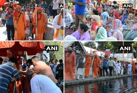 गौरी शंकर मंदिर में छड़ी मुबारक का हुआ भूमि पूजन कश्मीरियों ने पेश की