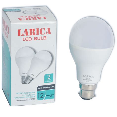 Cool White 12 Watt Led Bulb Rs 102 Piece Larica Led Products Private