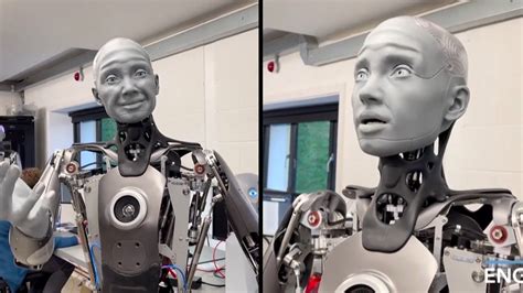 Meet Ameca The Robot That Mimics Basic Human Behaviors Inside Edition