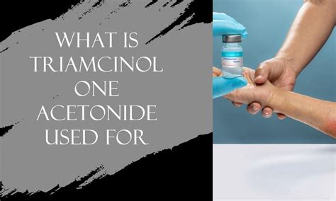 What is Triamcinolone Acetonide Used For - herald health