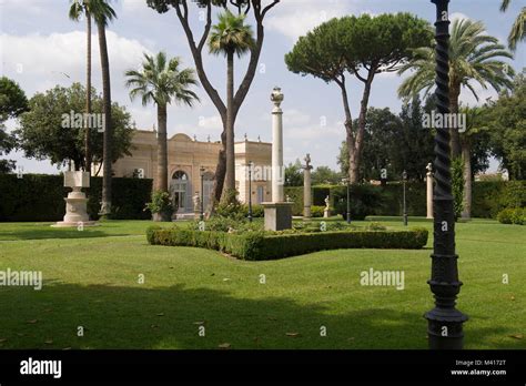 Le jardin du palais du quirinal Banque de photographies et dimages à