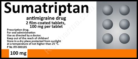 Buy Sumatriptan® Imitrex Imigran 50mgtab 2 Tabs