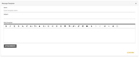 Creating Email Templates And Attachments