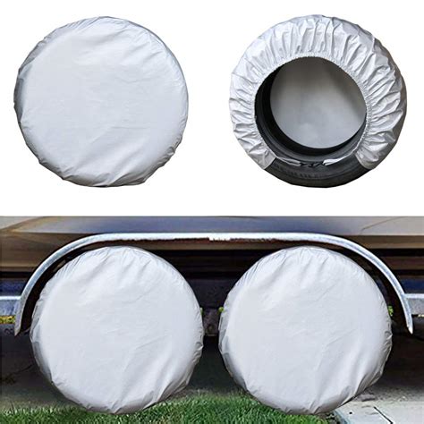 Kayme Rv Tire Covers Set Of Travel Trailer Camper Truck Suv