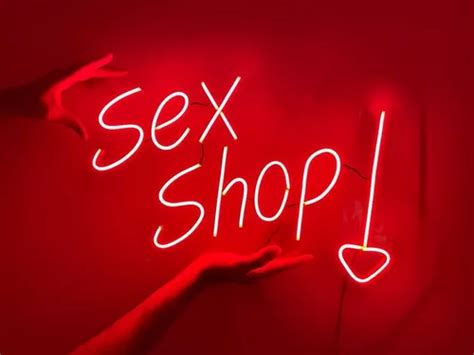 Luminária Neon Led Sex Shop Decoração Letreiro Personalizado Parcelamento Sem Juros