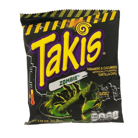 Takis Zombie Tortilla Chips Habanero And Cucumber 92 3g Amazing Oriental