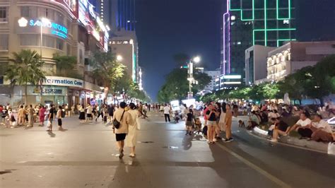 Evening Walk Saigon Vietnam Youtube