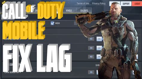 How To Fix Lag In Call Of Duty Mobile Cod Mobile Lag Fix Youtube