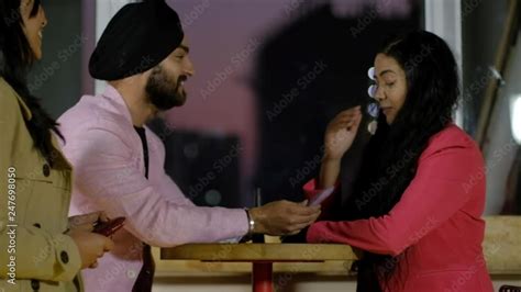 Smart Turbaned Sikh Proposes To Longtime Pretty Girlfriend As His