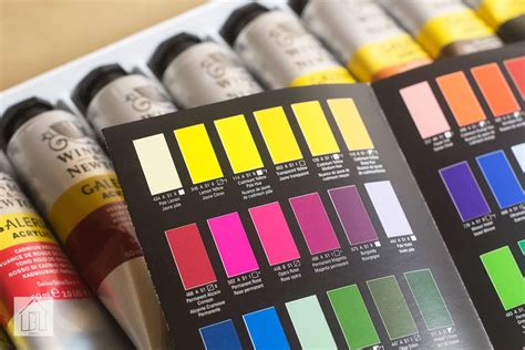 Winsor Newton Galeria Acrylic Paint Set Review