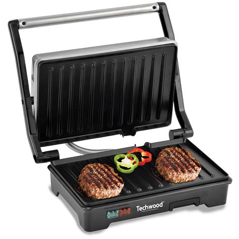 Panini Grill Contact Techwood Tpg Inox Tunisie Best Buy Tunisie