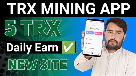 30 000 Trx Sign Up Bonus New Trx Mining Site Trx Cloud Mining App