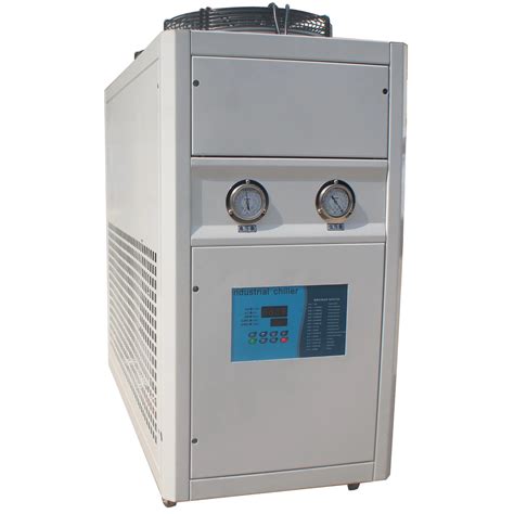 Hp Air Cooled Industrial Water Chiller For Tempered Glass Hot Bending