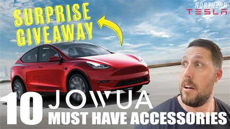 Top 10 Must Have Tesla Accessories By Jowua PLUS Exclusive Giveaway