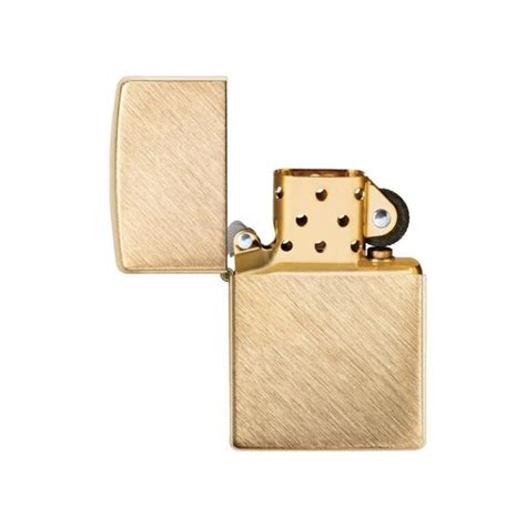 Zippo Herringbone Sweep Brass 29830 Zippovn