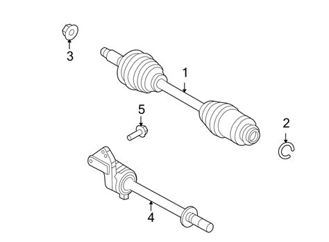 Ford Fusion Cv Intermediate Shaft E Z A B Lakeland Ford