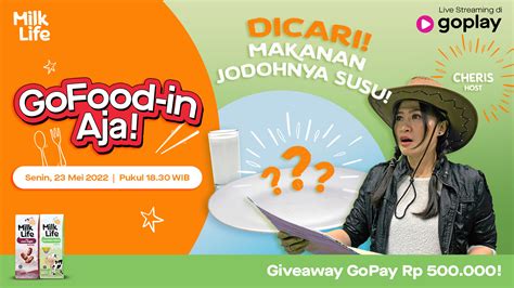 Goplay Indonesia On Twitter Dicari Makanan Jodohnya Susu Yuk