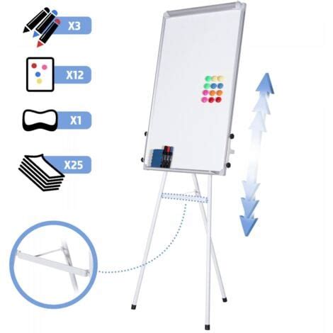 Jago Lavagna Magnetica Con Cavalletto X Cm Bianca Cancellabile
