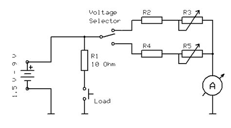 Very Simple Diy Battery Tester Schematics And Construction Diy