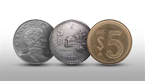 Estas Son Las Tres Inusuales Monedas De 5 Pesos Que Juntas Se Cotizan