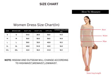 Understanding Women S Dress Sizes A Comprehensive Guide