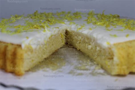 Vanilla Lemon Tart Cake