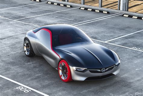 Opel GT Concept Emotionale Reinkarnation Der Roadster Legende