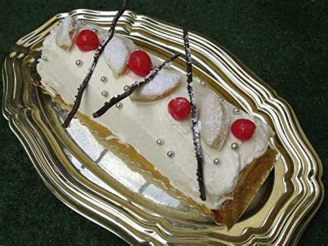 Bûche aux Calissons de Le Palais des Saveurs et ses recettes de cuisine