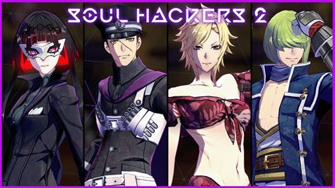 All Dlc Costumes Soul Hackers 2 Youtube