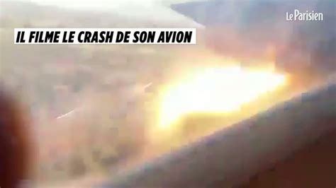 Il Filme Le Crash De Son Avion Le Parisien