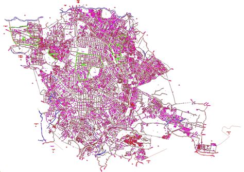 Plano Xalapa En Autocad Descargar Cad Gratis 135 Mb Bibliocad