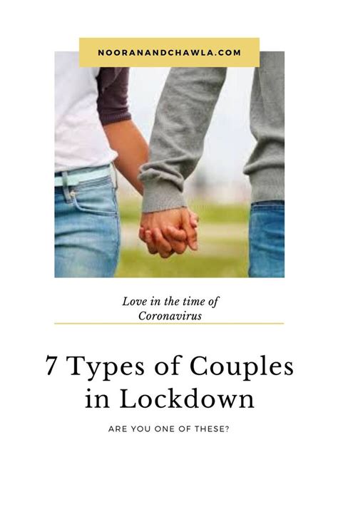 7 Types Of Couples In Lockdown