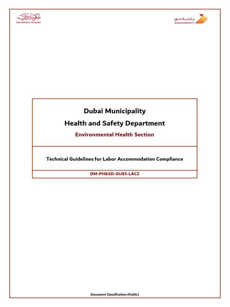 GU85-LAC2 - Technical Guidelines For Labor Accommodation Compliance ...