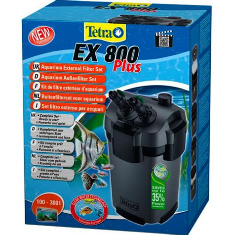 Tetra EX 800 Plus внешний фильтр для аквариумов 100-300 л - Зооцентр