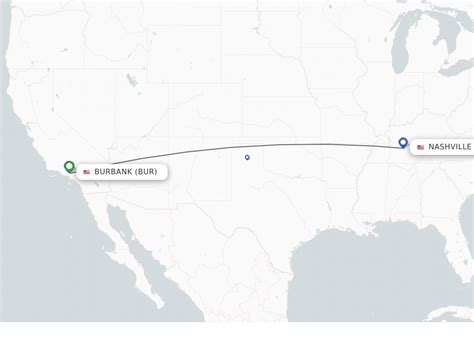 Direct Non Stop Flights From Burbank To Nashville Schedules