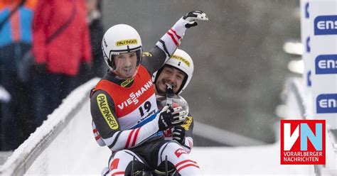 Rodel Duo Steu Koller Mit Erster Em Medaille Vorarlberger Nachrichten