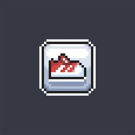 shoes sign in pixel art style 39323664 Vector Art at Vecteezy