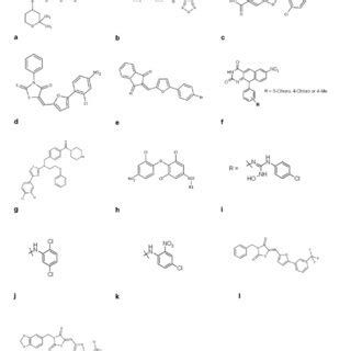 Representative E3 ubiquitin ligase inhibitors (a-m) | Download ...