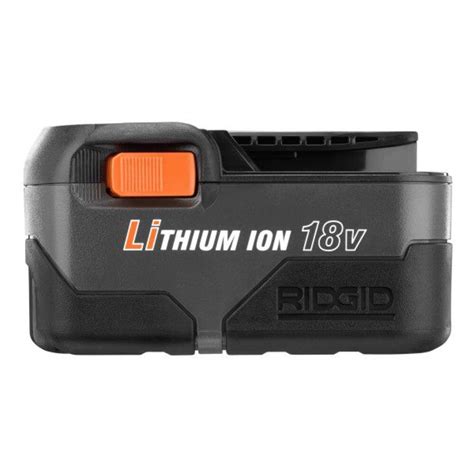 Ridgid 18v Lithium Ion Battery Pack The Home Depot Canada