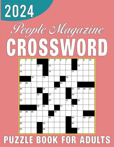 2024 People Magazine Crossword Puzzle Book For Adults With Solutions