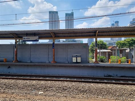 Info Jadwal Kereta Krl Commuterline Stasiun Karet Di