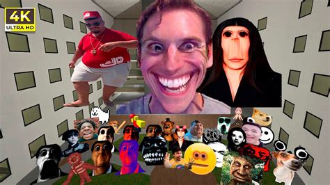 [4k] Skibidi Bop Yes Yes Yes Obunga Maxwell Cat Wednesday Nicos Nextbots And Jerma Nextbot