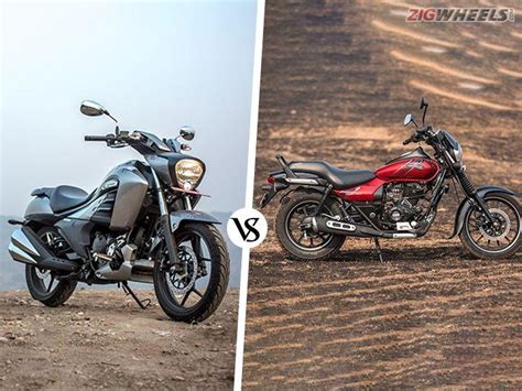 Bajaj Avenger Vs Suzuki Intruder Spec Comparison Zigwheels