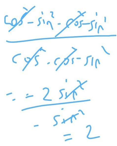 cos x sinx 1cos x 1ifadesinin eşiti aşağıdakilerden hangisidir A