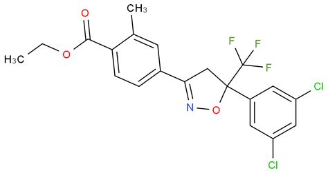 4 5 35 二氯苯基 5 三氟甲基 45 二氢异噁唑 3 基 2 甲基苯甲酸乙酯cas864725 品牌：阿尔法郑州